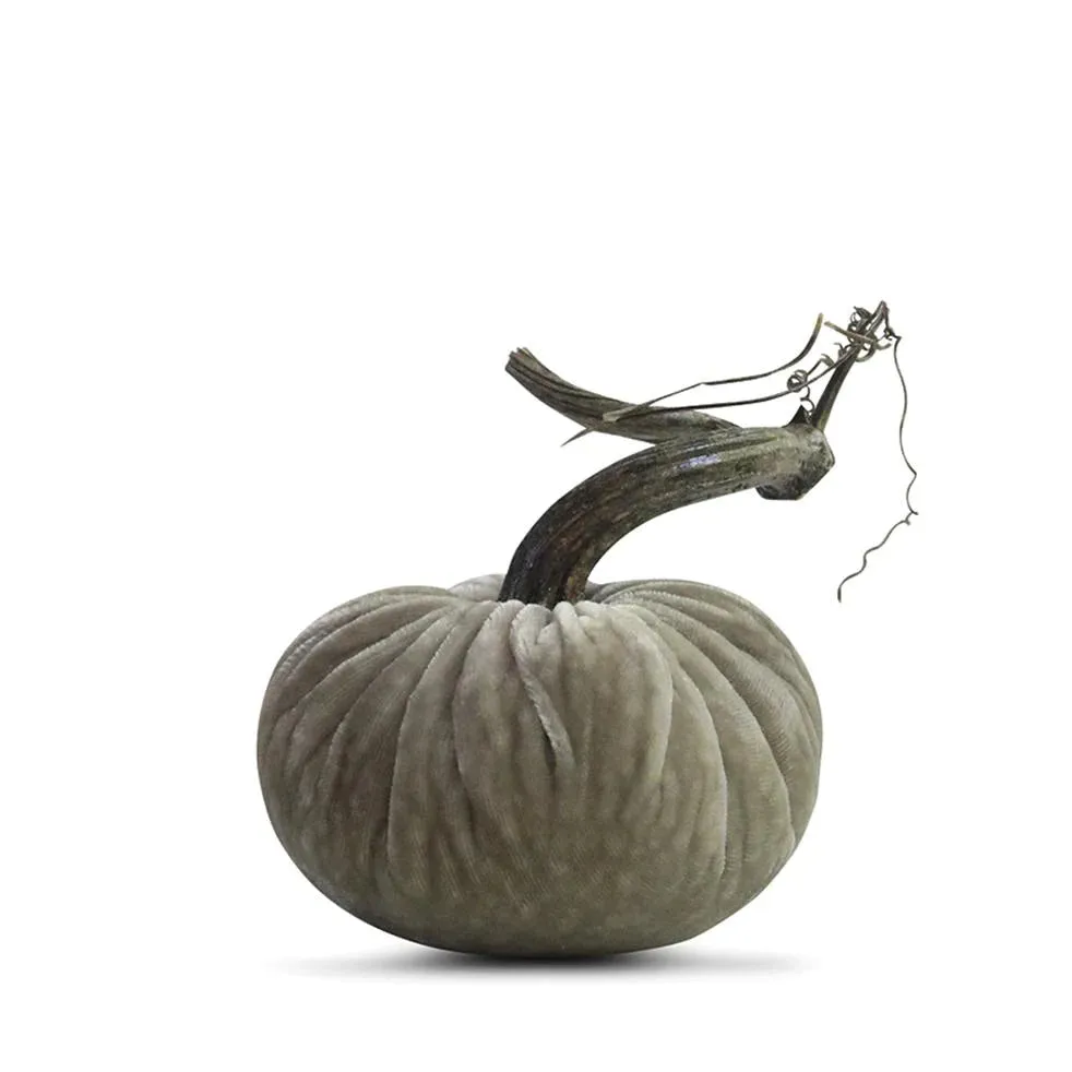 5" Velvet Pumpkin