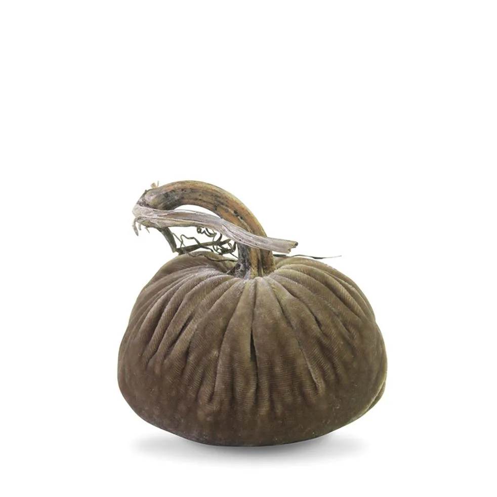 5" Velvet Pumpkin