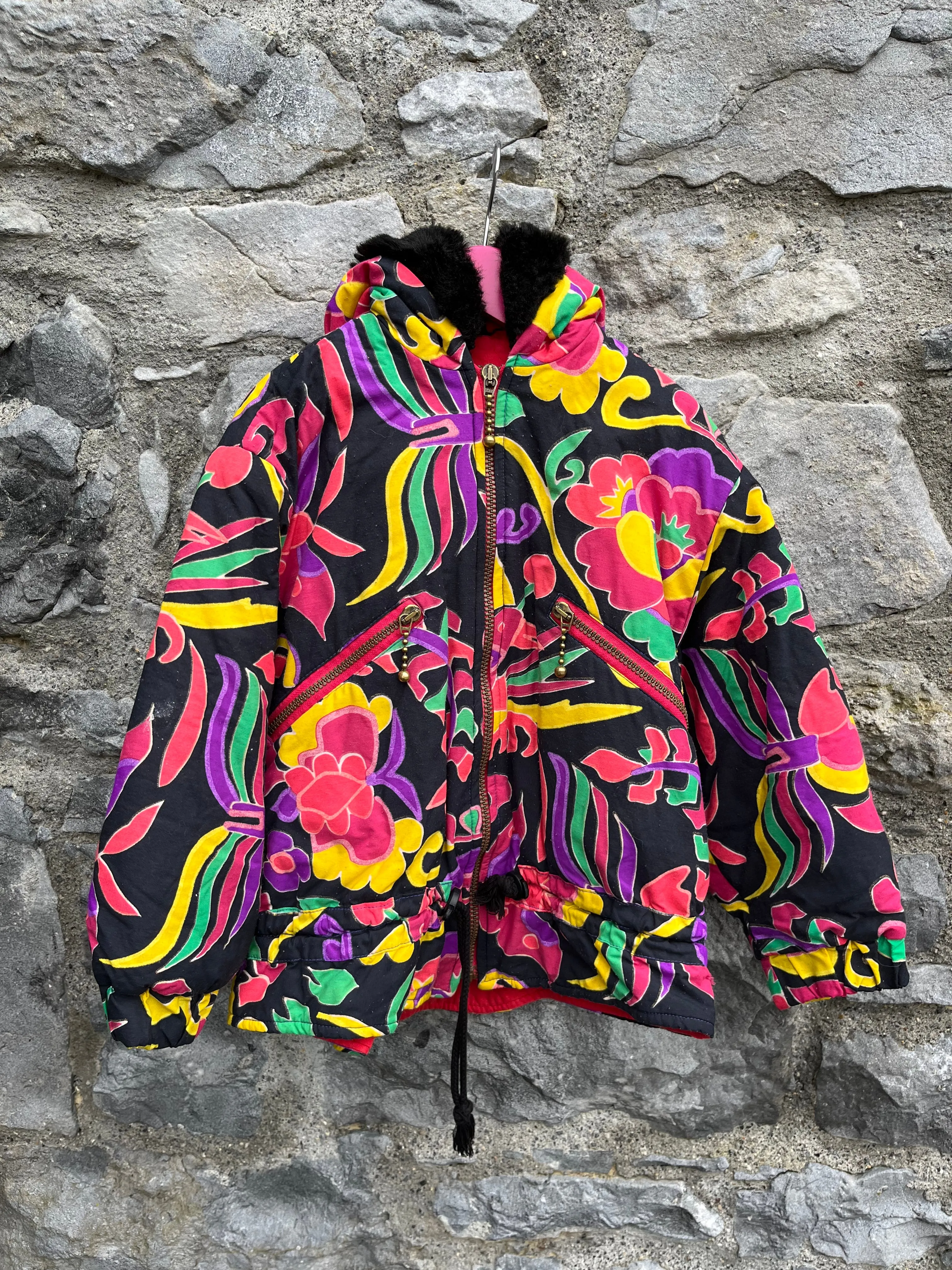 80s funky colorful jacket 5-6y (110-116cm)