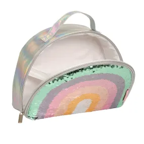 A Little Lovely Company Cool Bag Rainbow Sequin