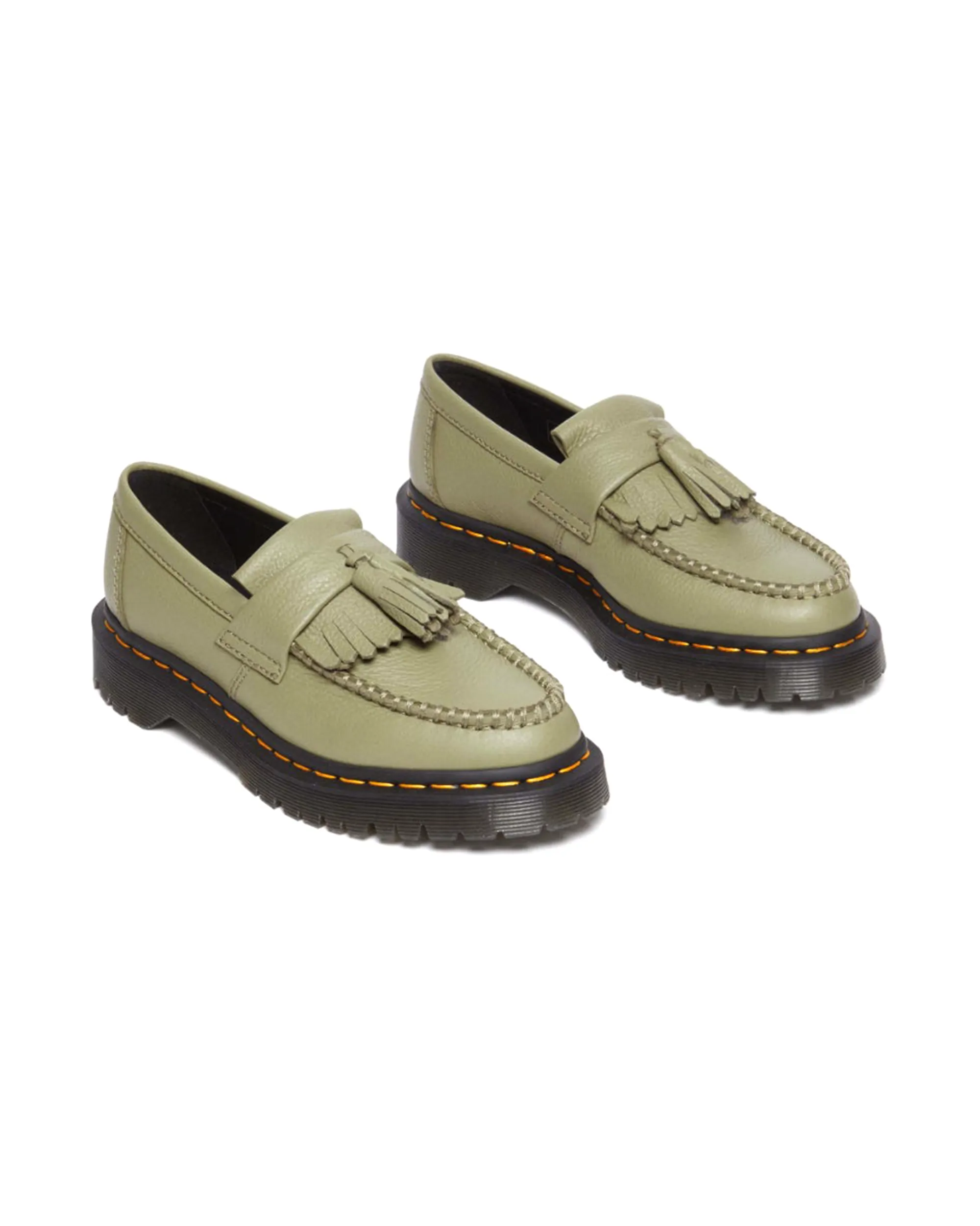 Adrian Tassel Loafer - Muted Olive