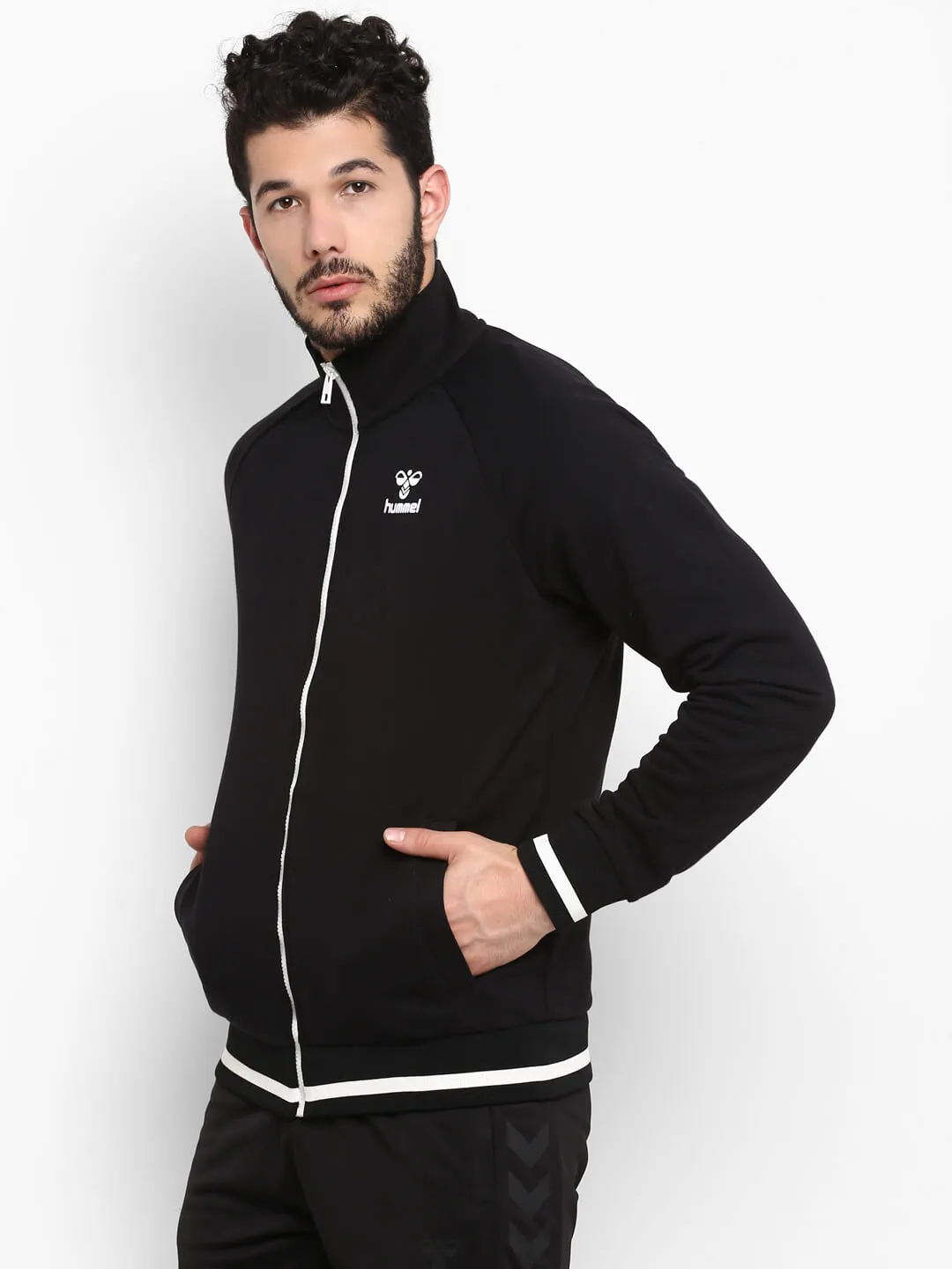 Agulinio Men Black Jacket