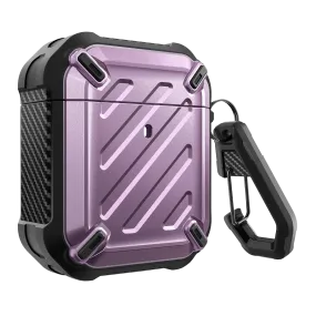 Apple AirPods 1 & 2 Unicorn Beetle Pro Rugged Case-Purple