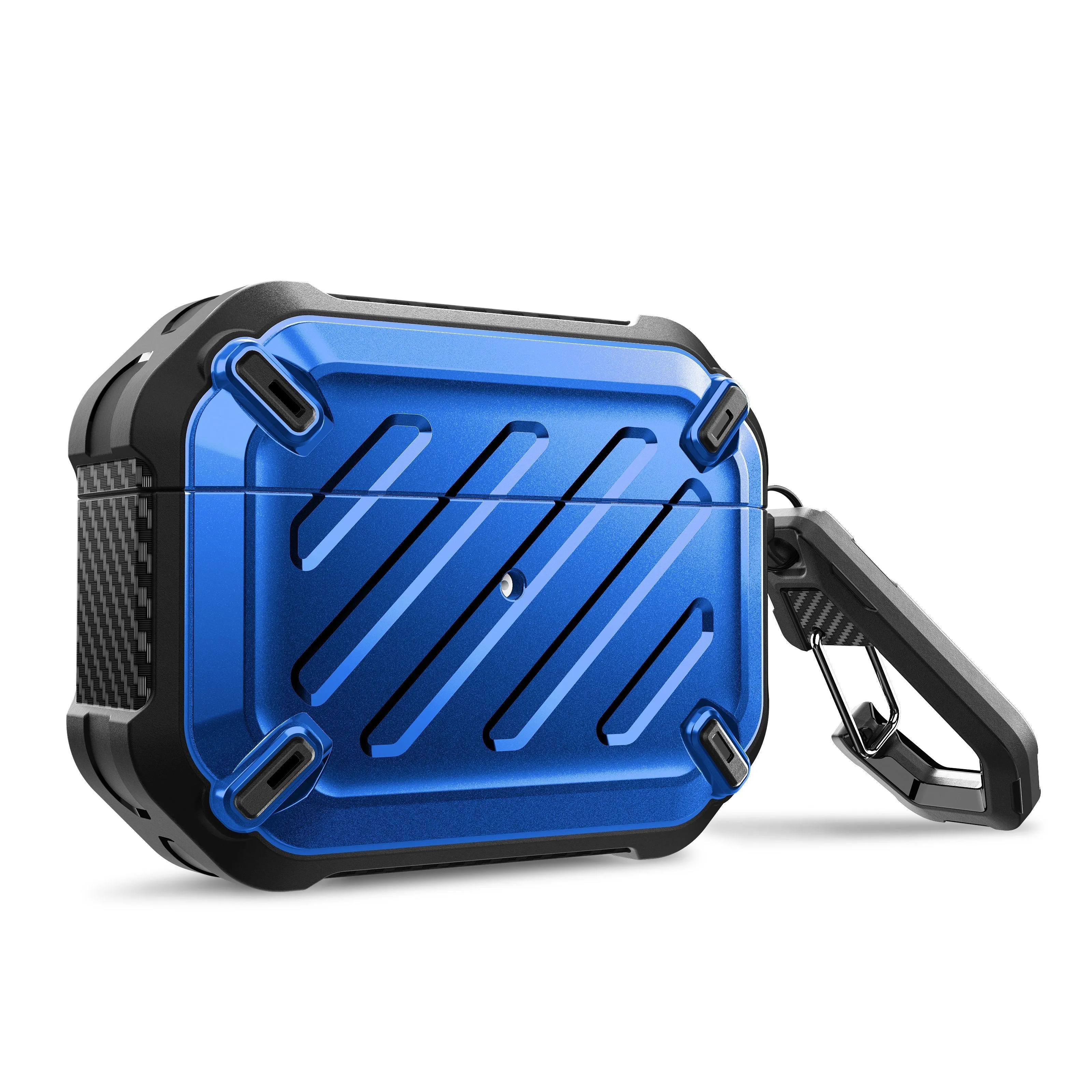 Apple AirPods Pro Unicorn Beetle Pro Rugged Case-Metallic Blue