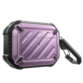 Apple AirPods Pro Unicorn Beetle Pro Rugged Case-Metallic Purple