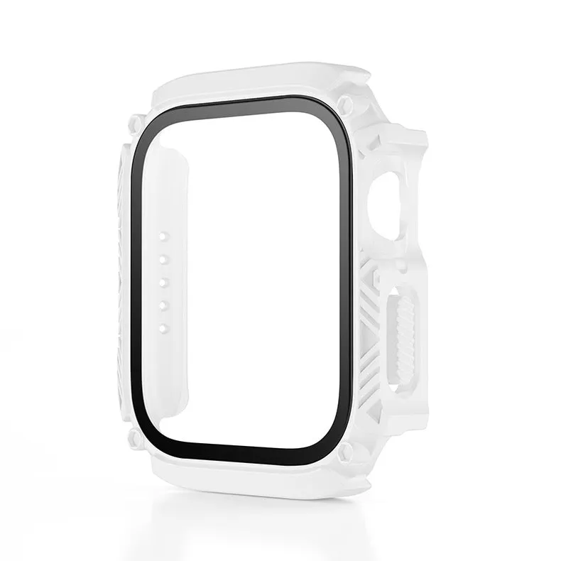 Apple Watch 45mm - Rugged Bumper Case with Built-in Screen Protection