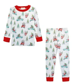 Baby Club Chic Pajama Set, Santa is Here