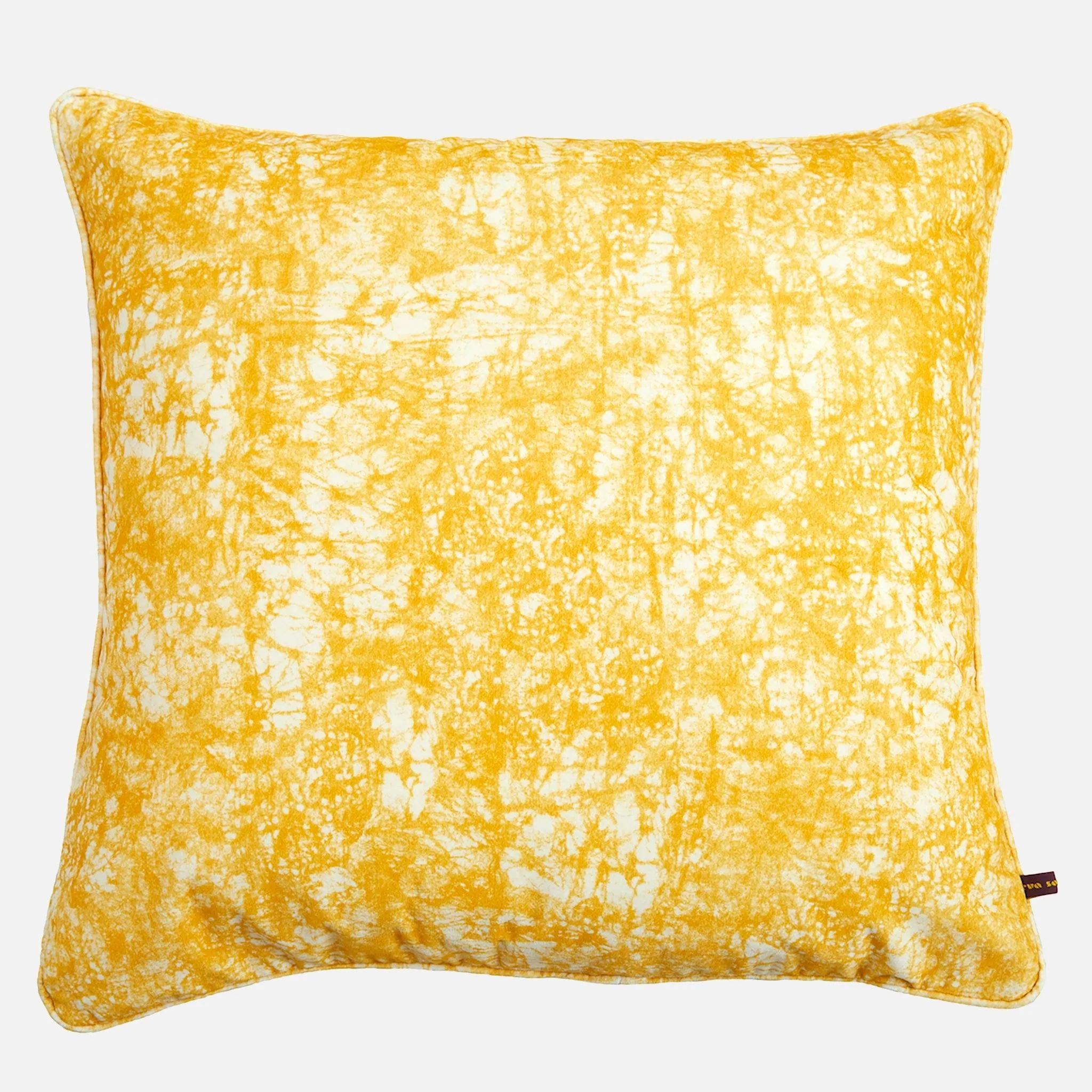 Batik Velvet Gold Decorative Pillows