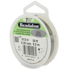 Beadalon, .012'' - 7 Strand Bright 30'