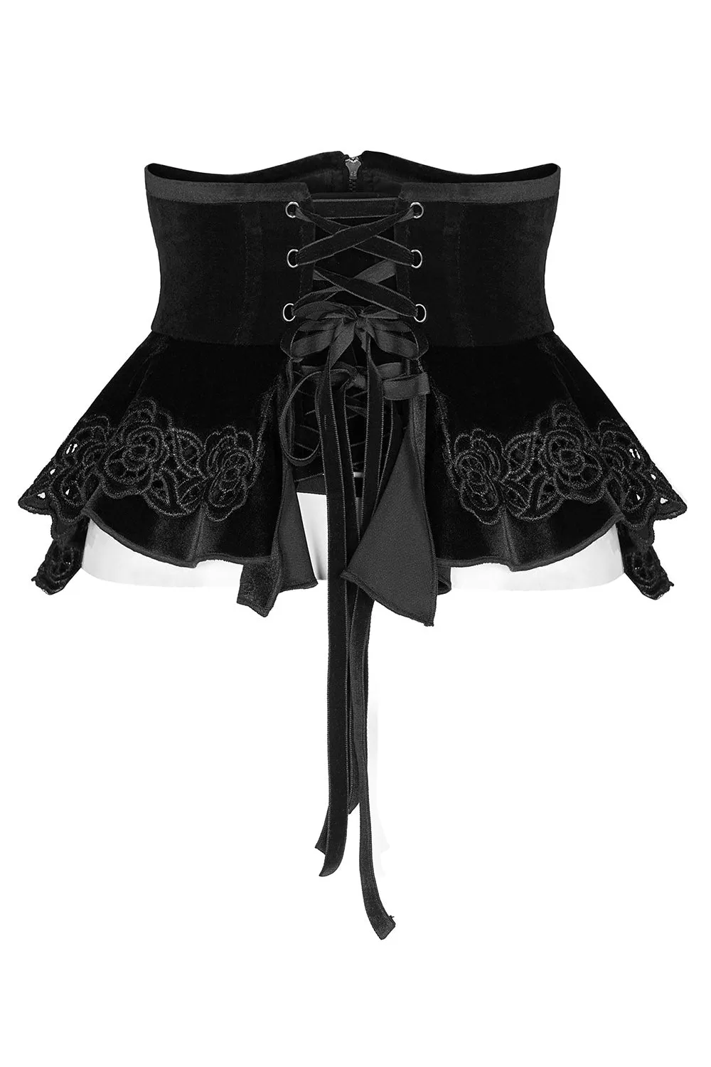 Beautiful Death Velvet Corset