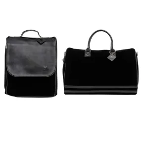 Black Velvet Travel Set