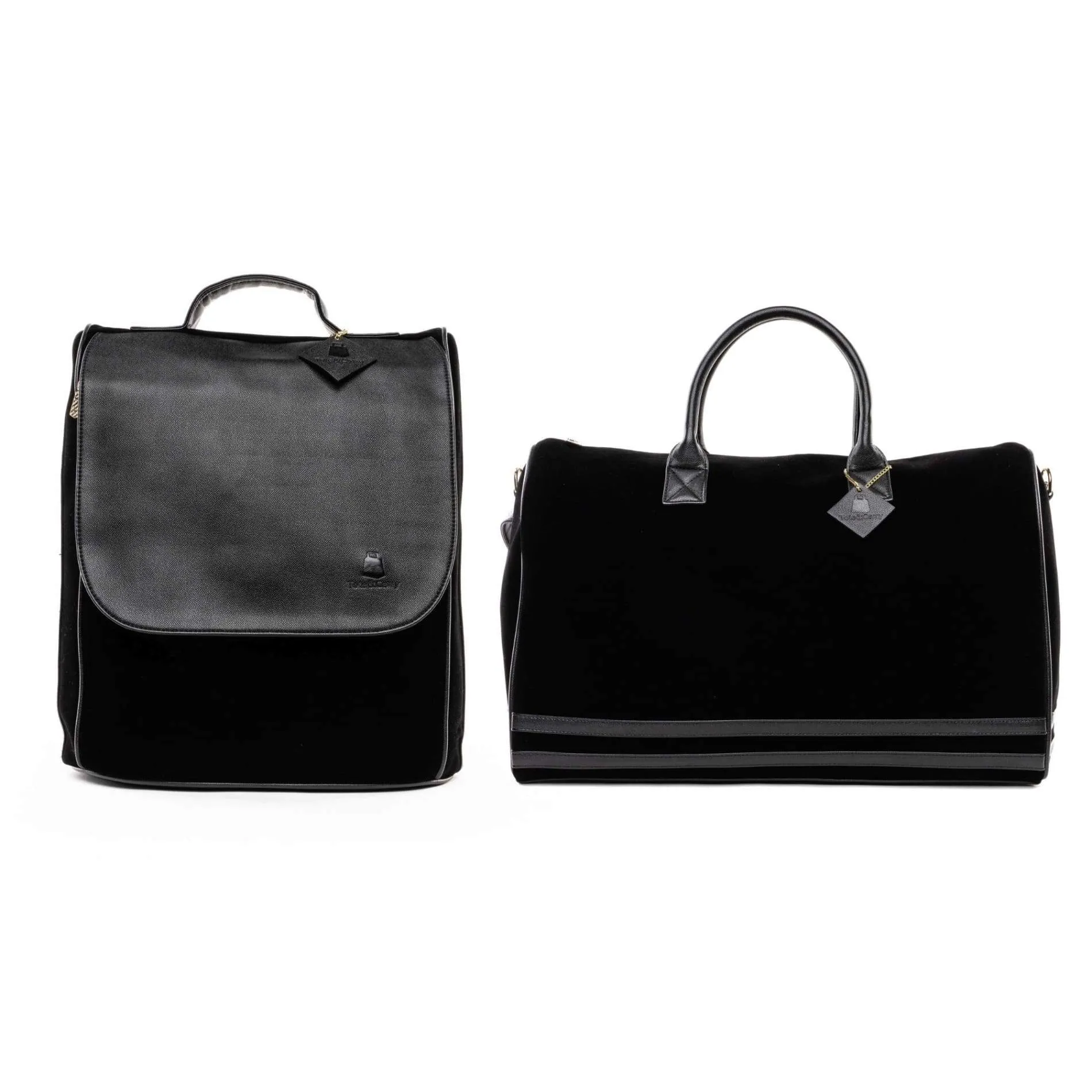 Black Velvet Travel Set