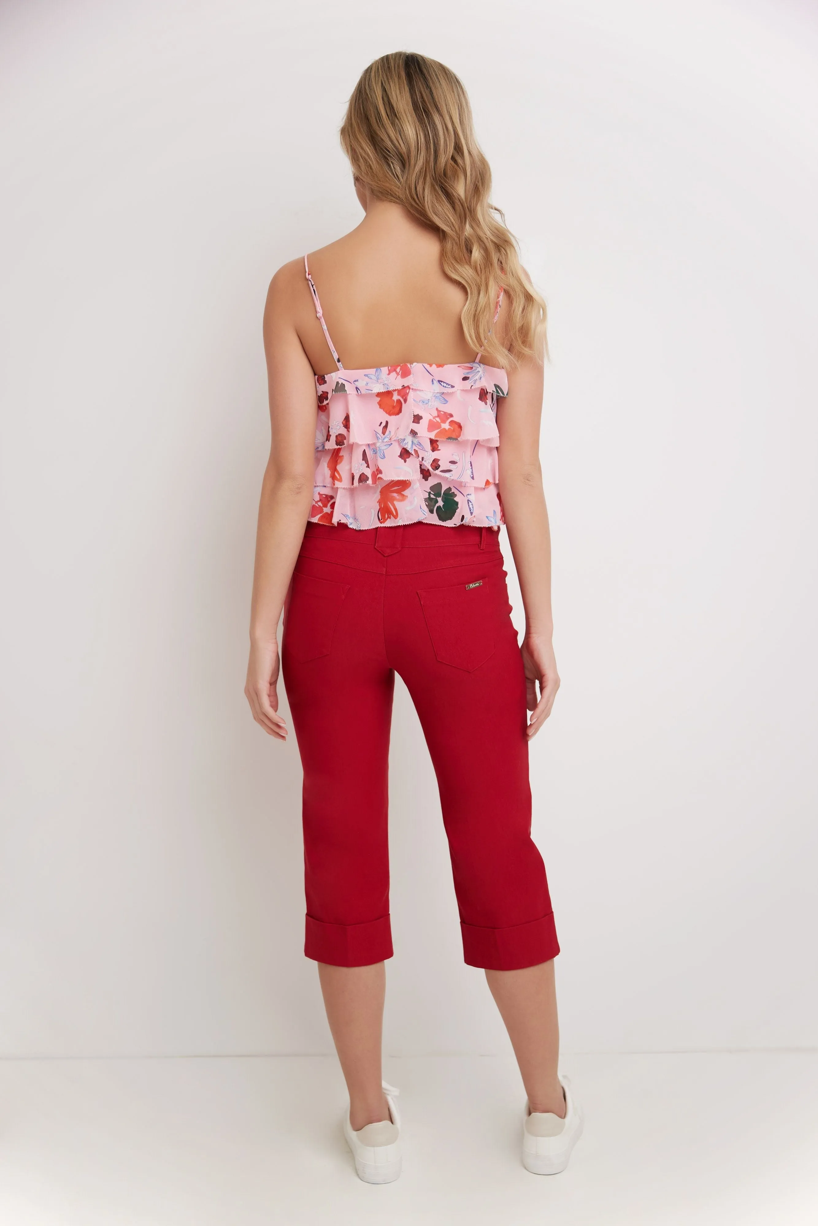 Chic Capri with Classic Cuffed Hem