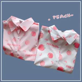 Chic peach shirt KF81492