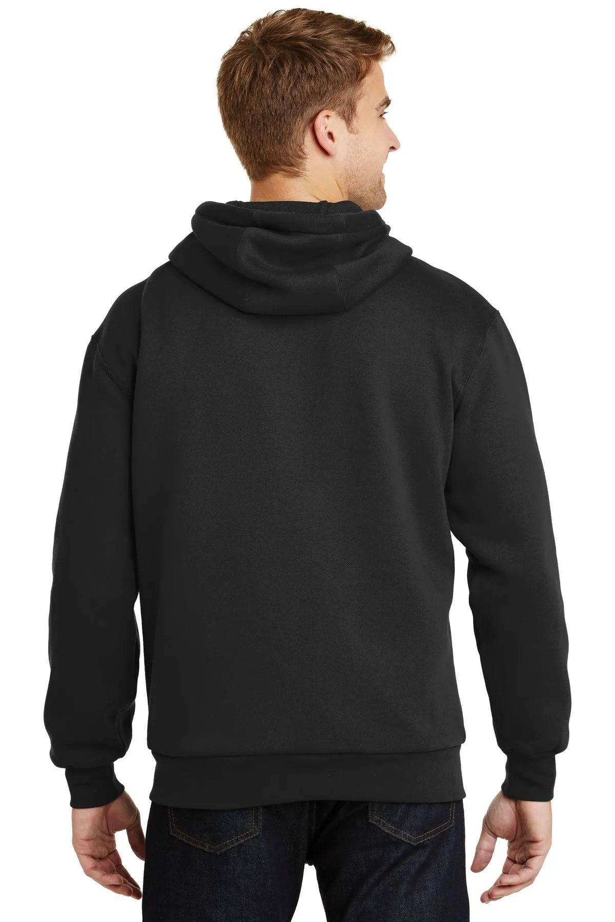 CornerStone - Heavyweight Full-Zip Hooded Sweatshirt with Thermal Lining. CS620