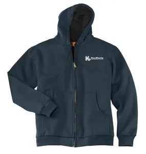 CornerStone® Heavyweight Full-Zip Hooded Sweatshirt with Thermal Lining