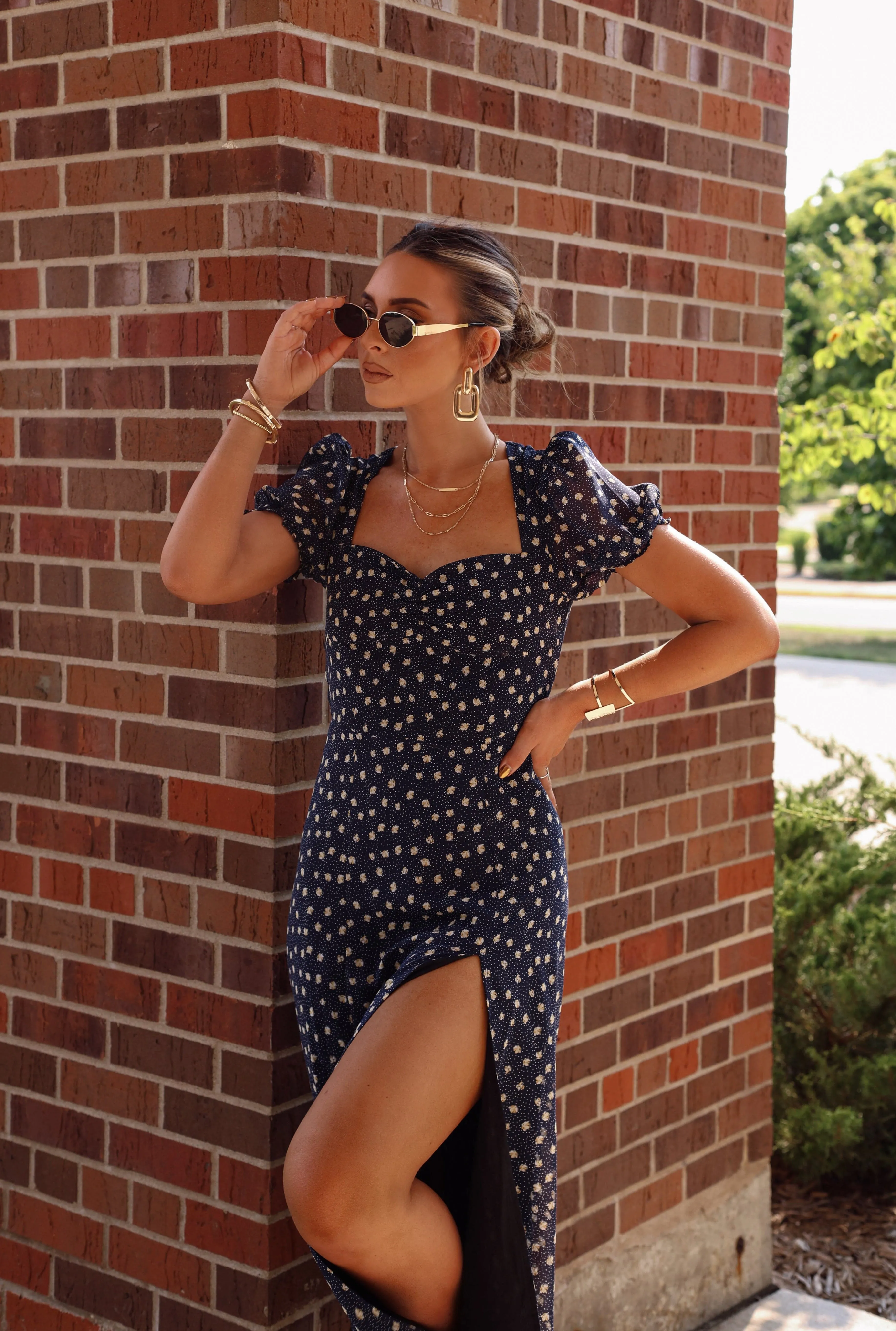 Country Club Chic Midi Dress