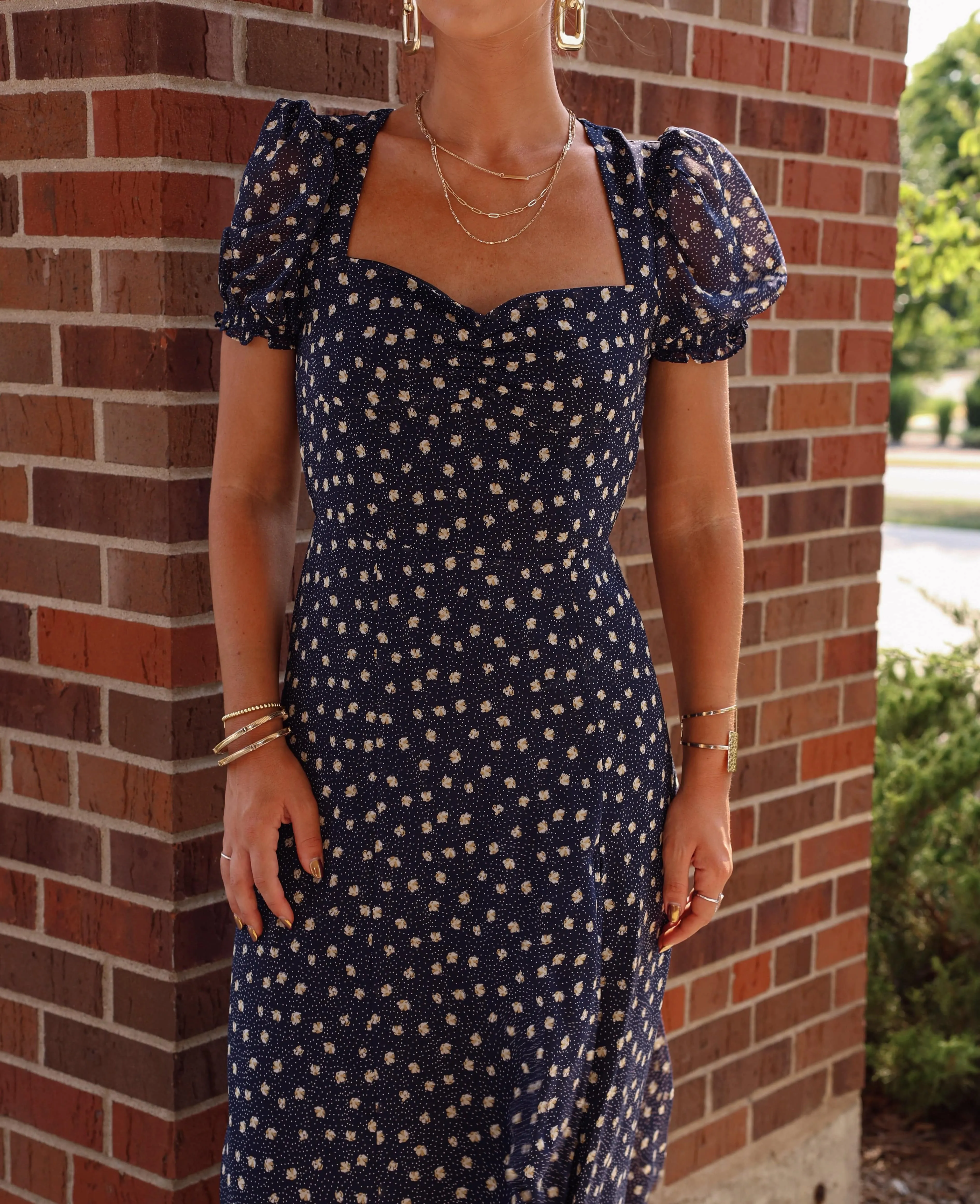 Country Club Chic Midi Dress