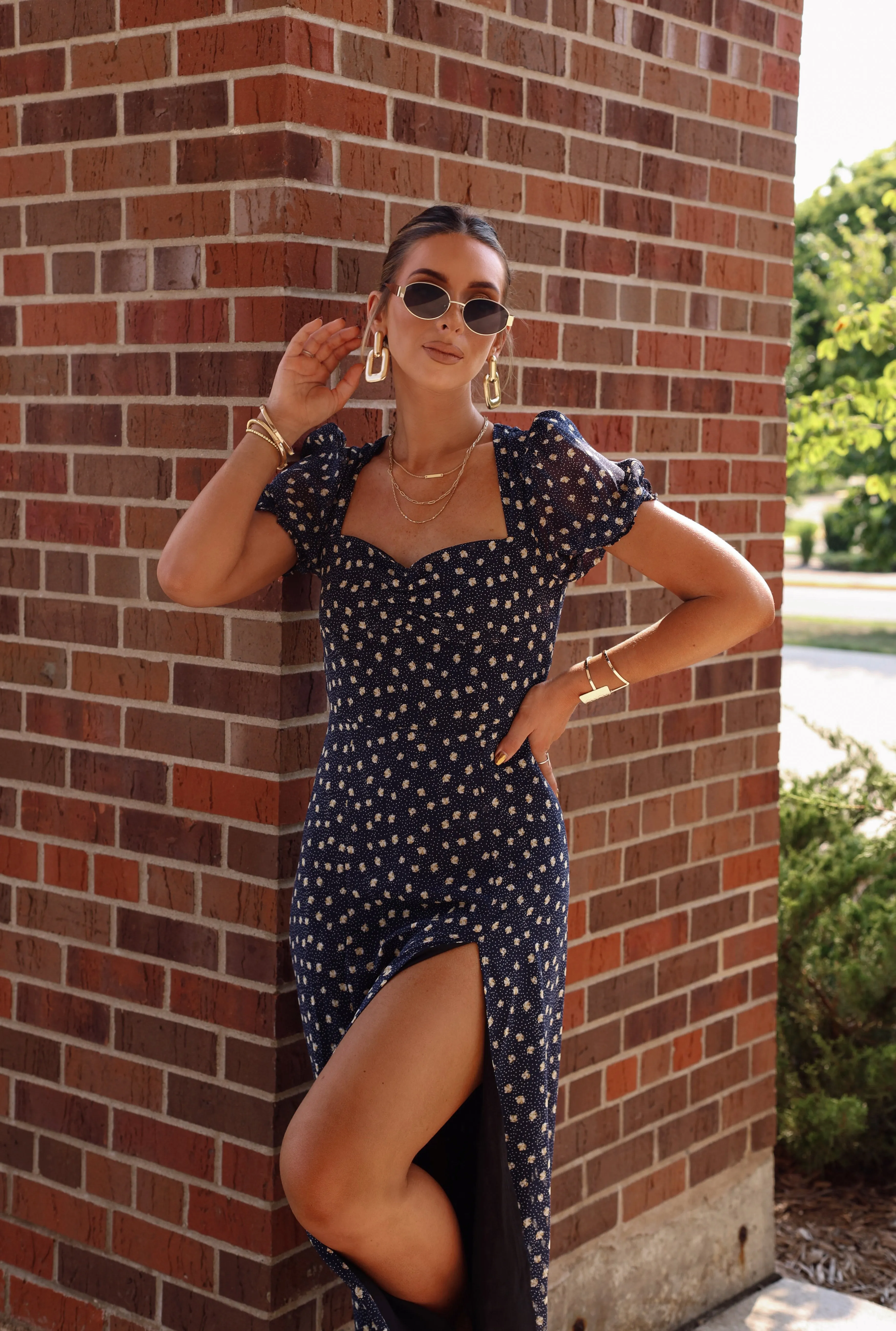 Country Club Chic Midi Dress