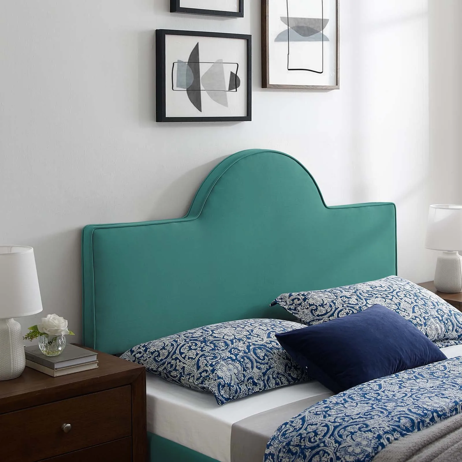 Dawn Performance Velvet Headboard