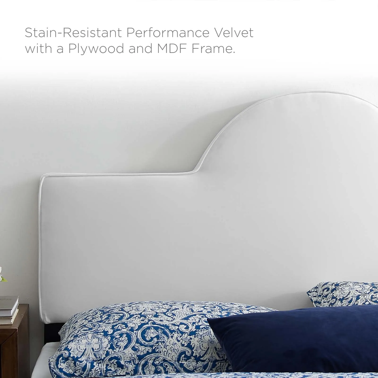 Dawn Performance Velvet Headboard