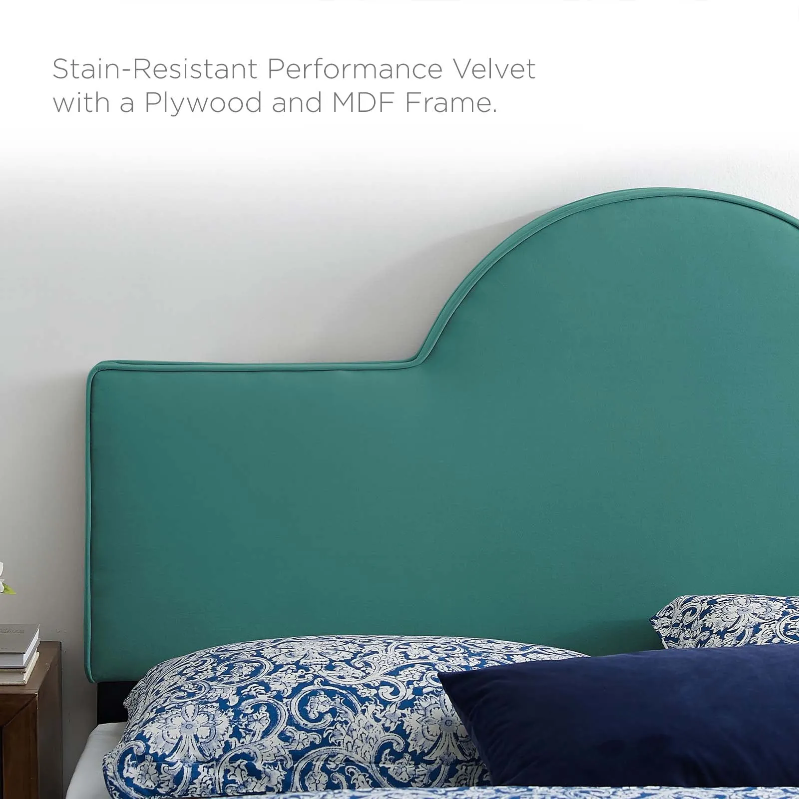 Dawn Performance Velvet Headboard