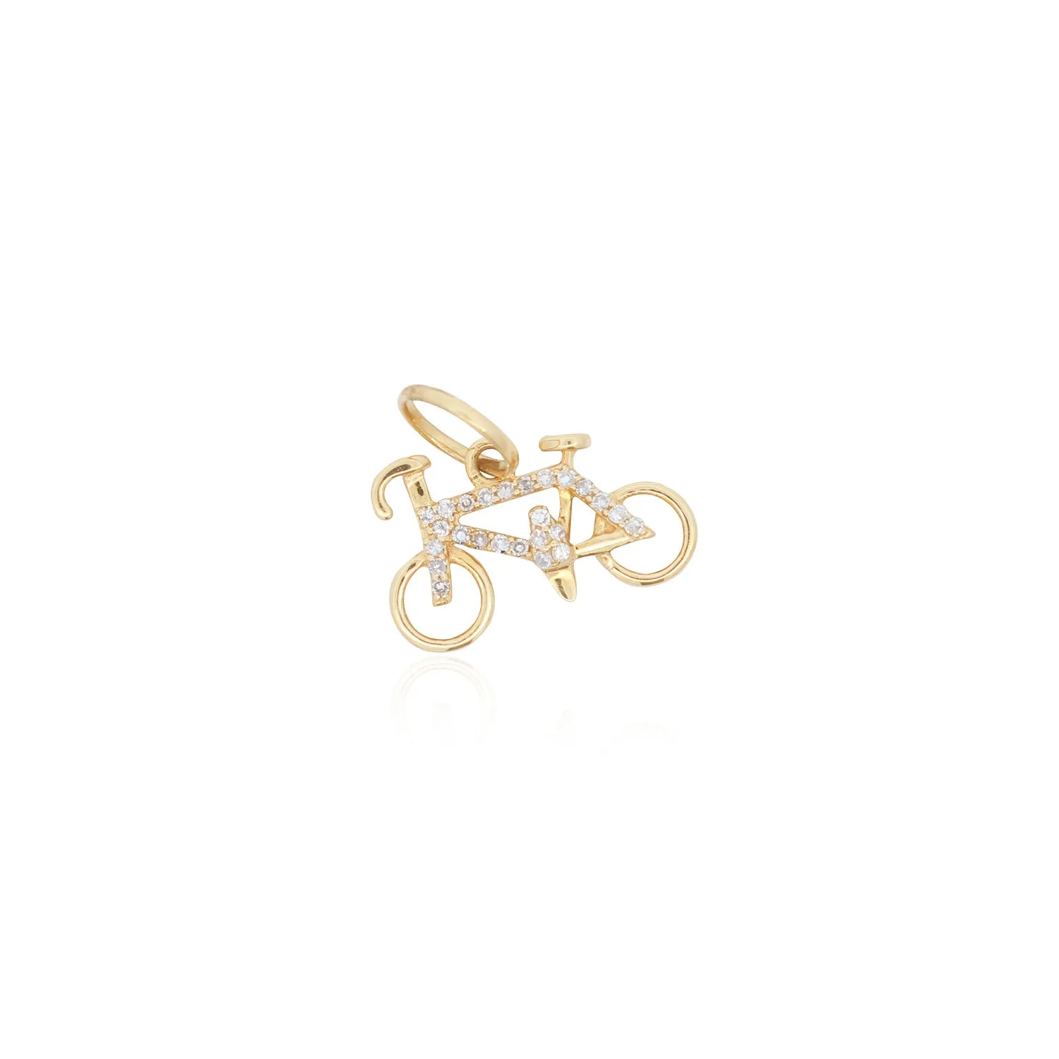 Diamond Bicycle Charm