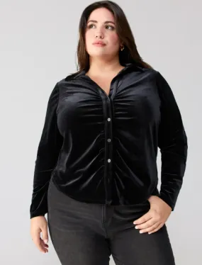 Dreamgirl Velvet Blouse