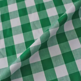 Dressmaking Bold Gingham - Bright Green