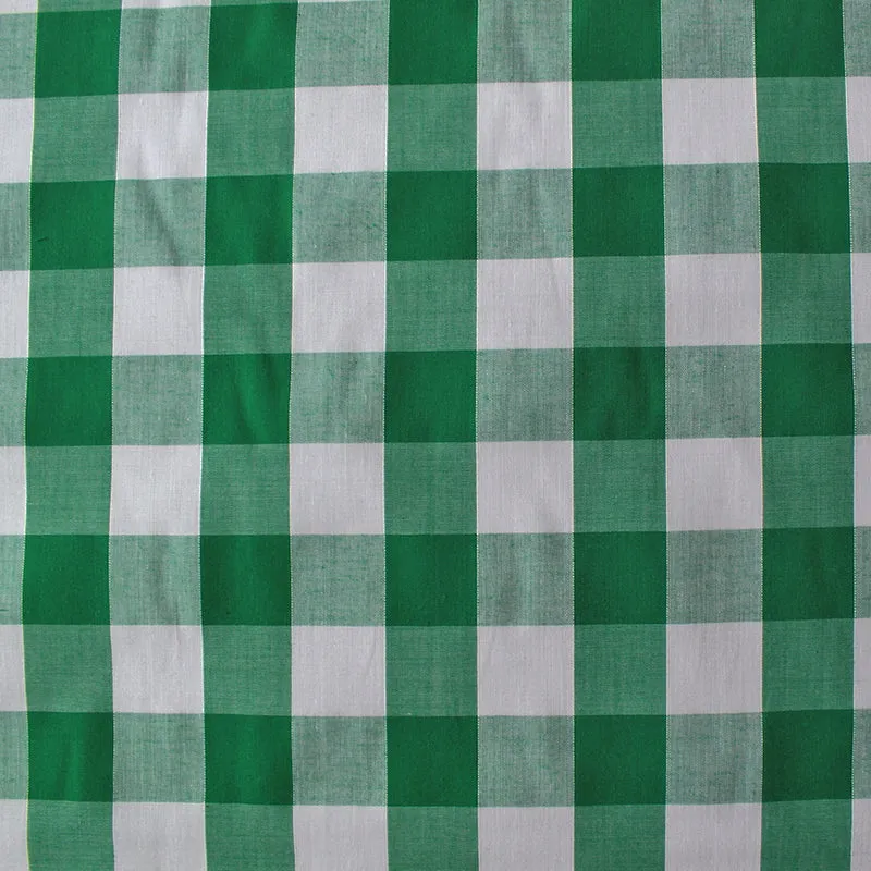 Dressmaking Bold Gingham - Bright Green