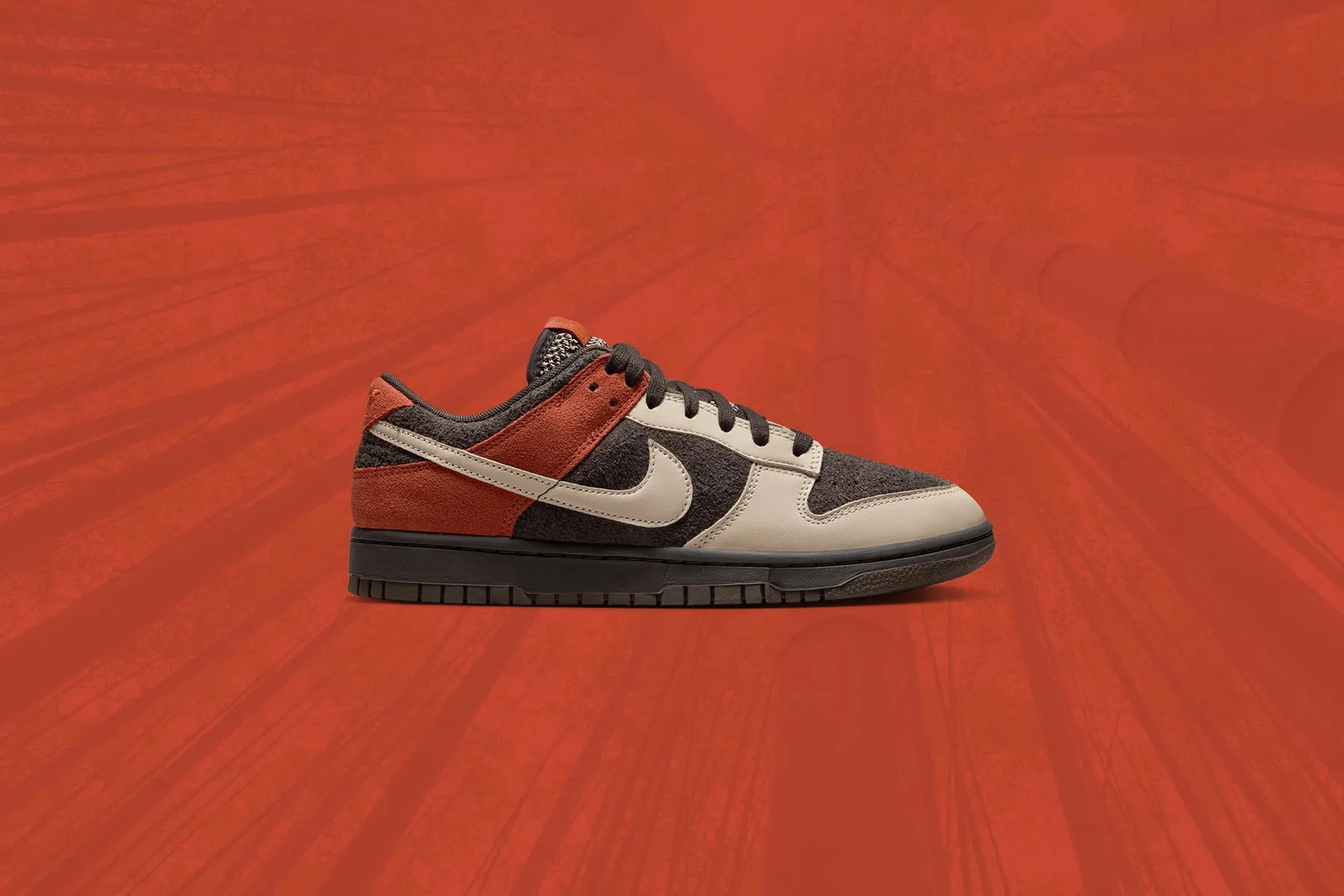 Dunk Low 'Red Panda' - Velvet Brown/Sand Drift/Rugged Orange