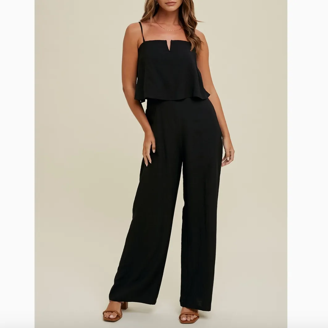 Easy Chic Double Layered Jumpsuit