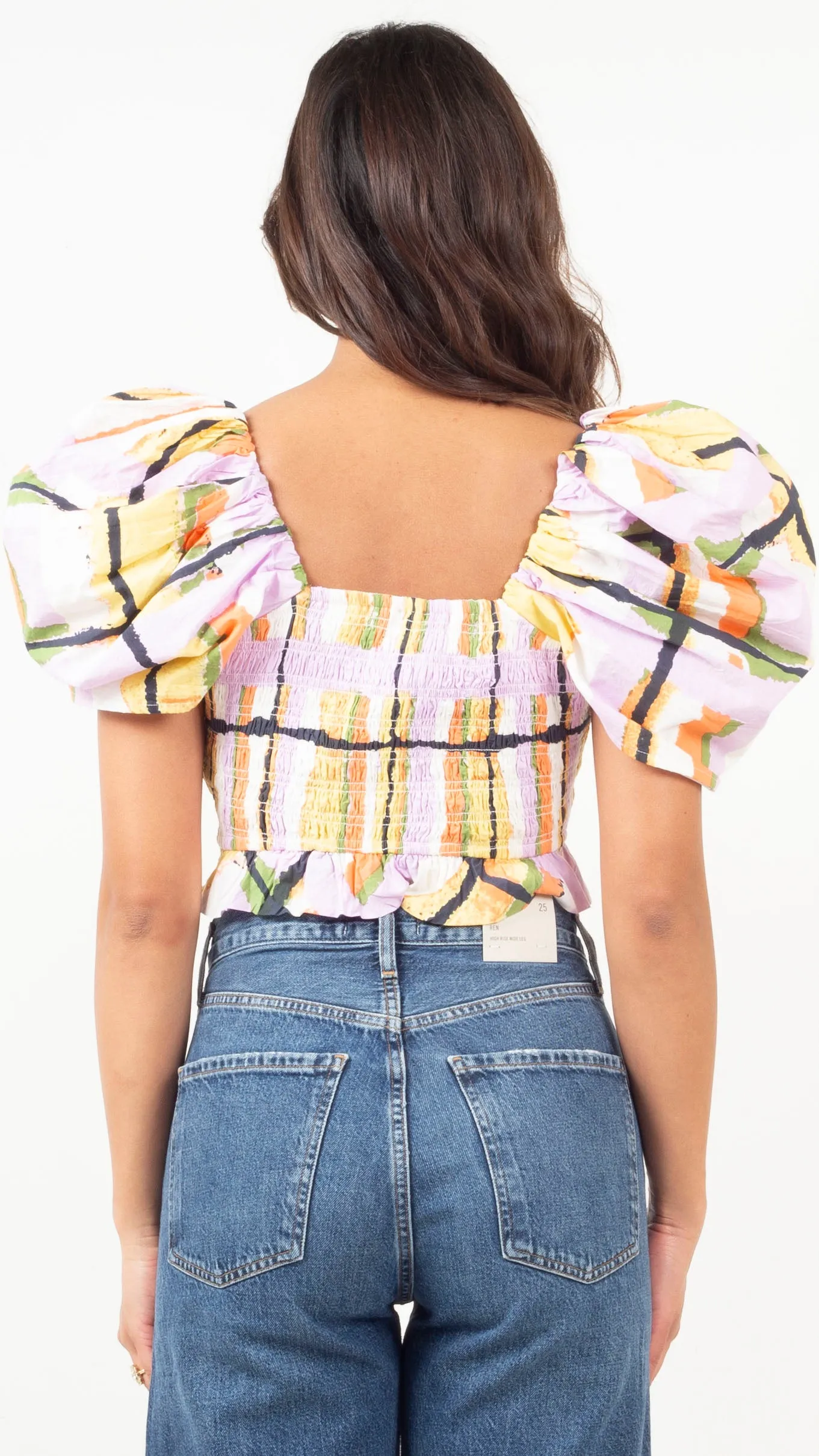 Esperanza Top - Saffron Hale Print