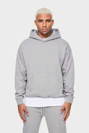 EVERYDAY WASHED RELAXED HOODIE - GREY