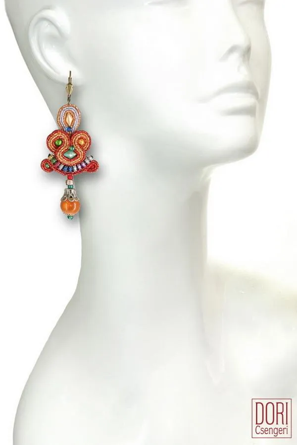 Fireworks Chic Earrings