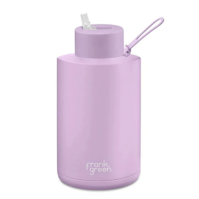 Frank Green - Reusable Straw Bottle 68oz/2L Lilac Haze