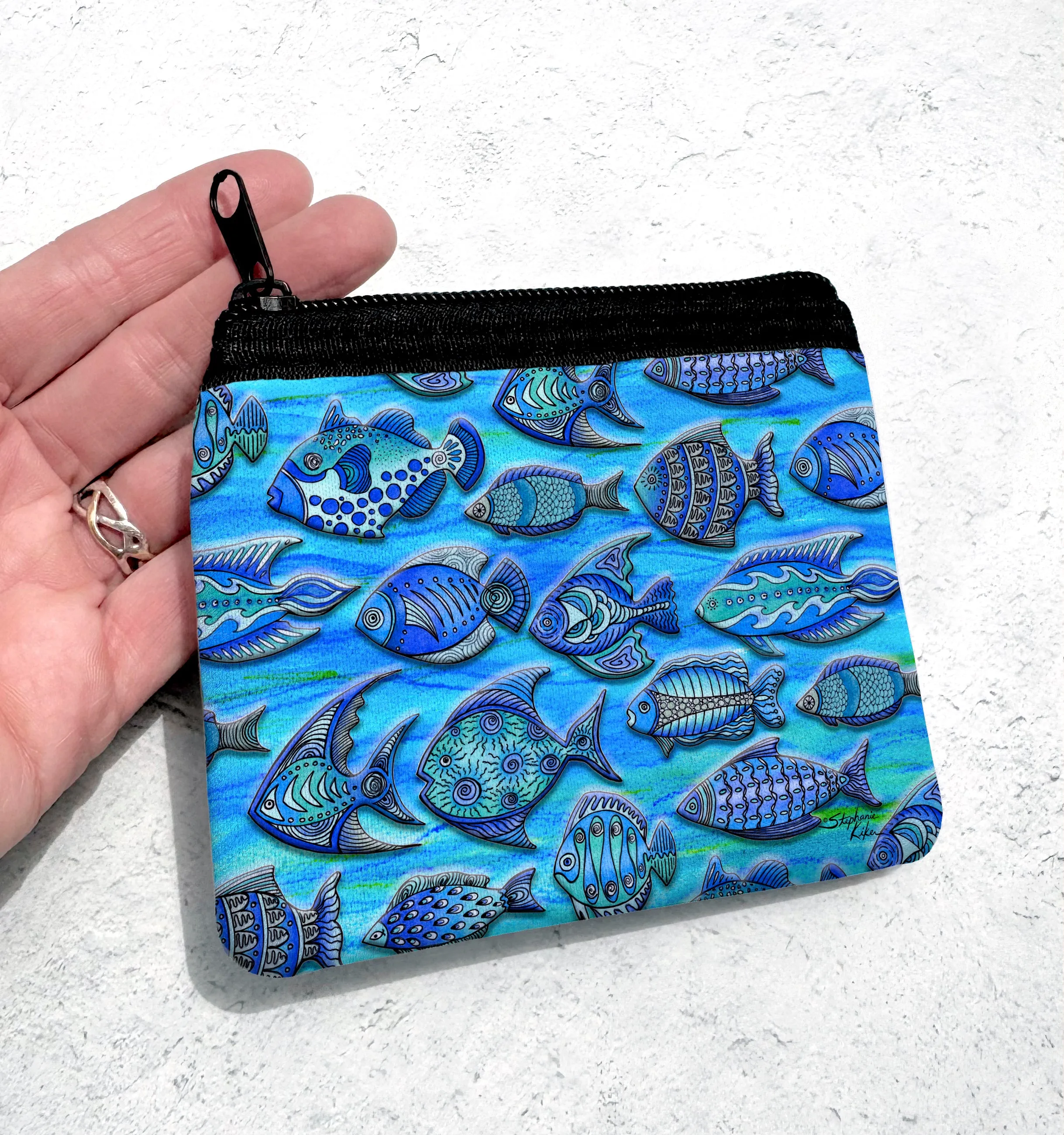 Funky Fish Coin Bag