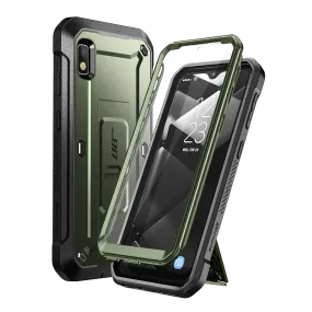 Galaxy A10e Unicorn Beetle Pro Rugged Holster Case-Dark Green