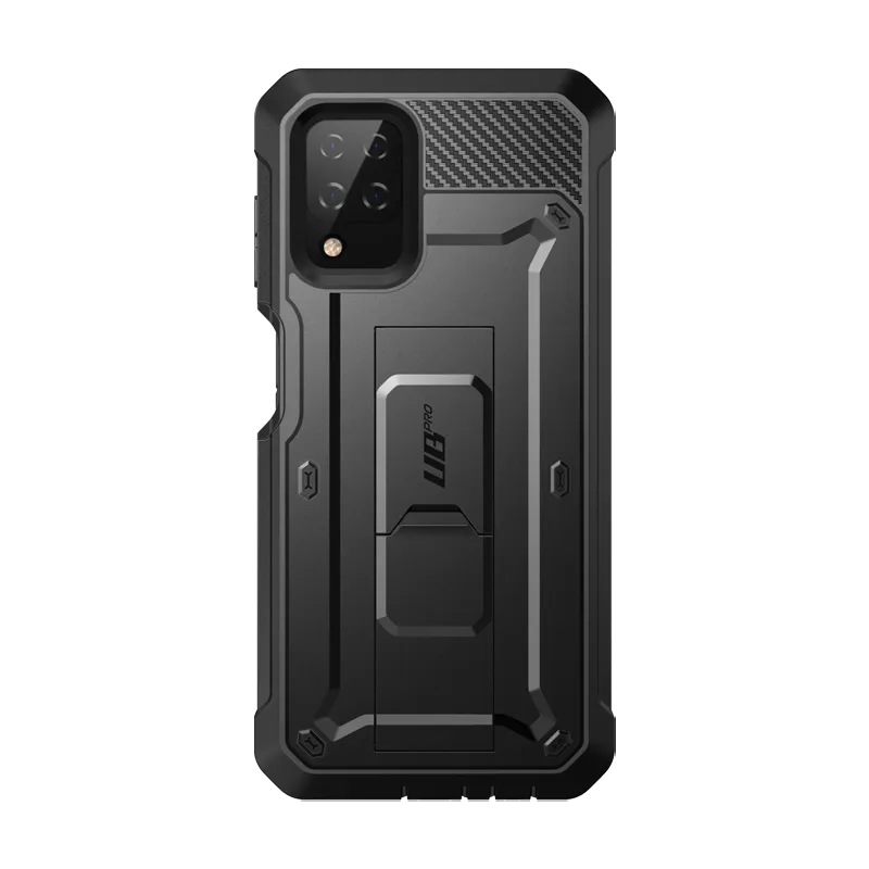 Galaxy A12 Unicorn Beetle Pro Rugged Holster Case-Black