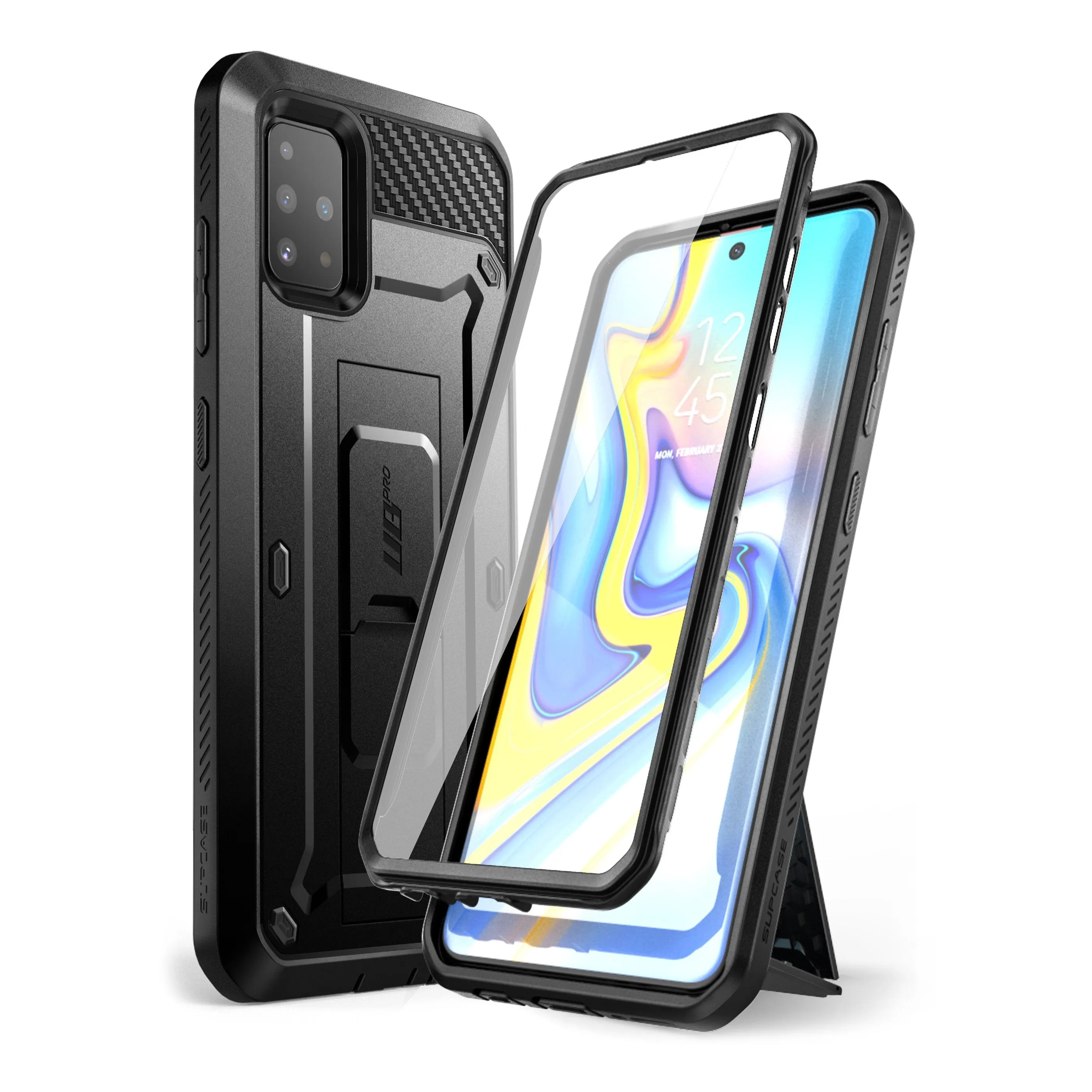 Galaxy A51 Unicorn Beetle Pro Rugged Case-Black