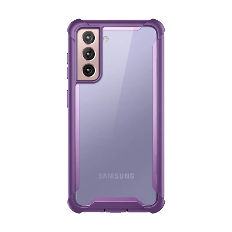 Galaxy S21 Ares Clear Rugged Case - Purple