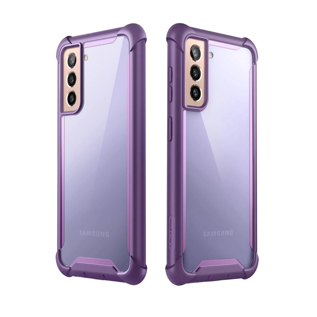 Galaxy S21 FE Ares Clear Rugged Case(open box) - Purple