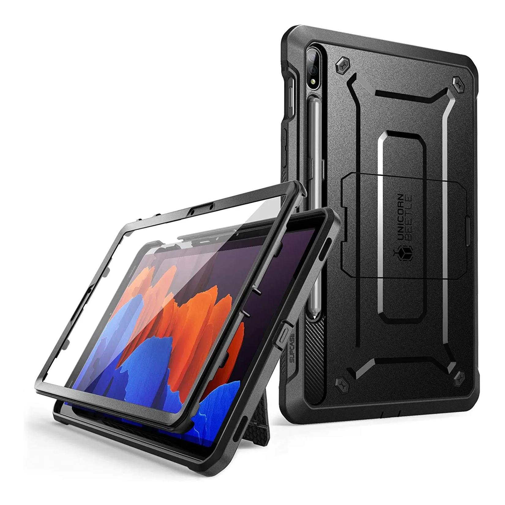 Galaxy Tab S7 (2020) Unicorn Beetle Pro Rugged Case(open box)-Black