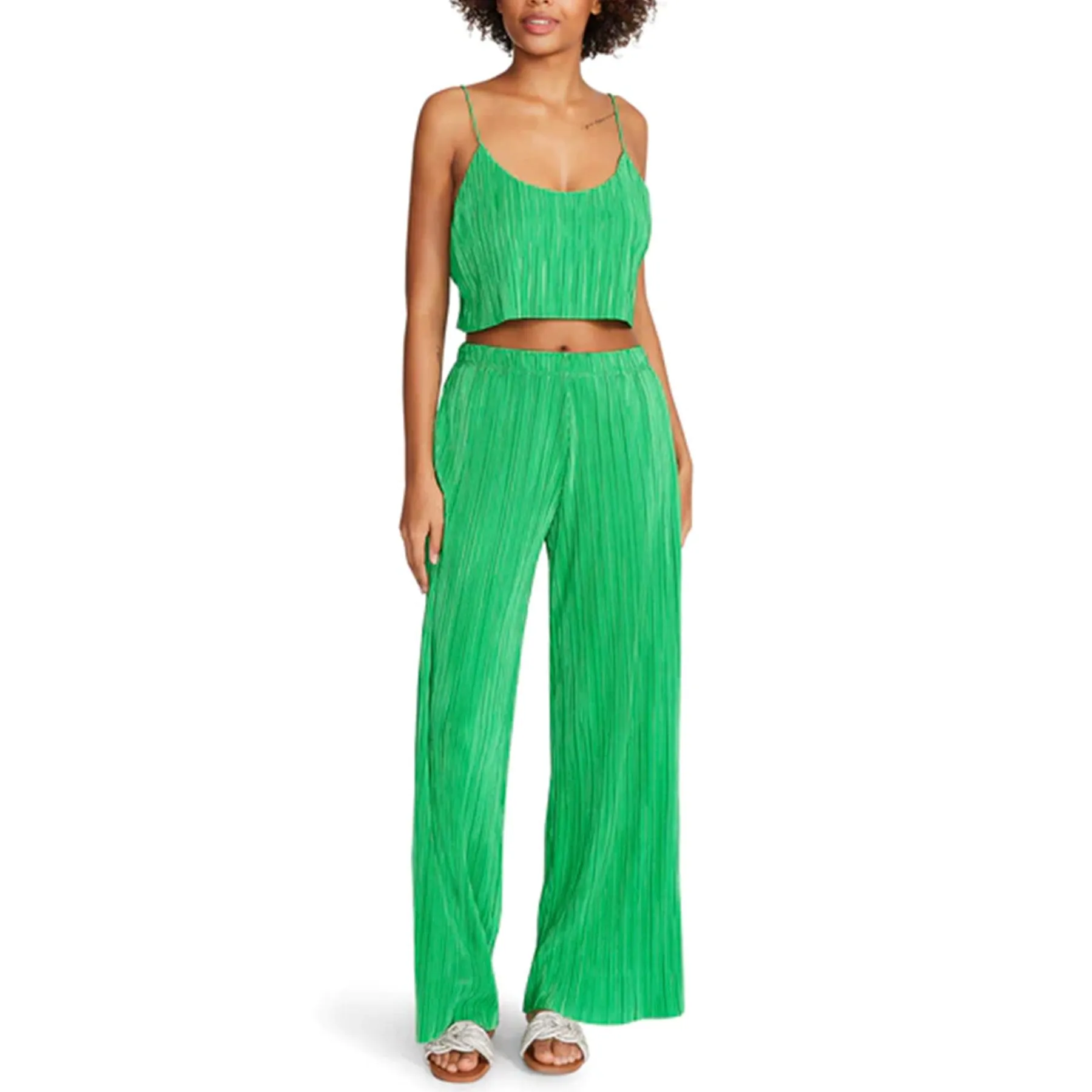 GIANNA TOP BRIGHT GREEN