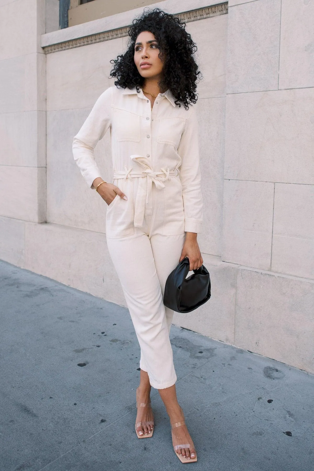 Jump Into Chic Utility Jumpsuit