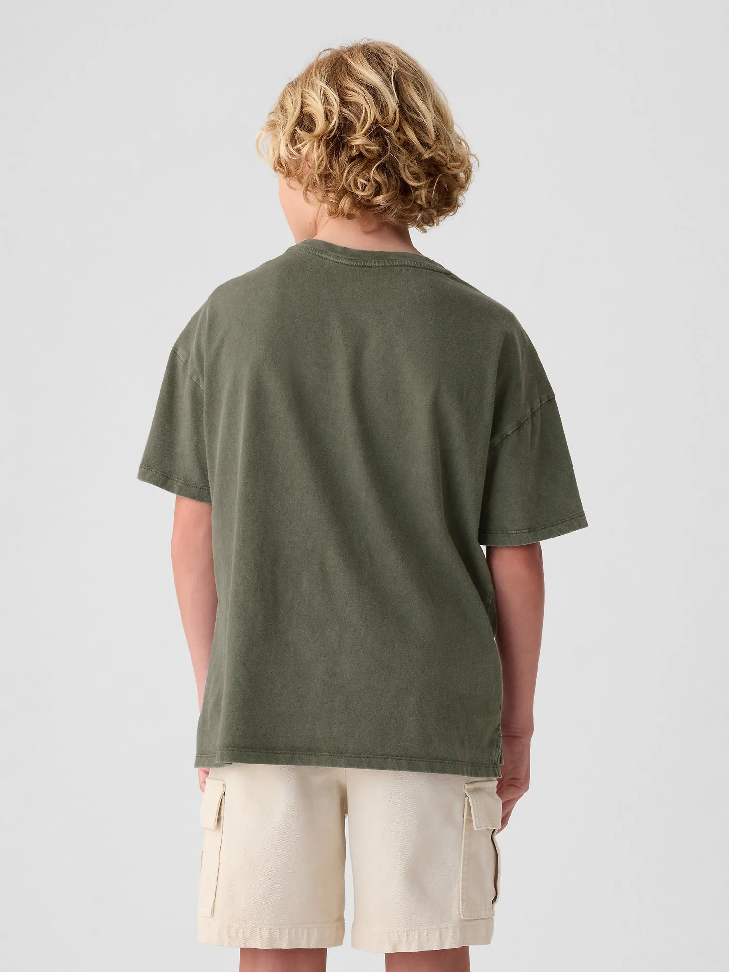 Kids Relaxed Washed-Jersey T-Shirt