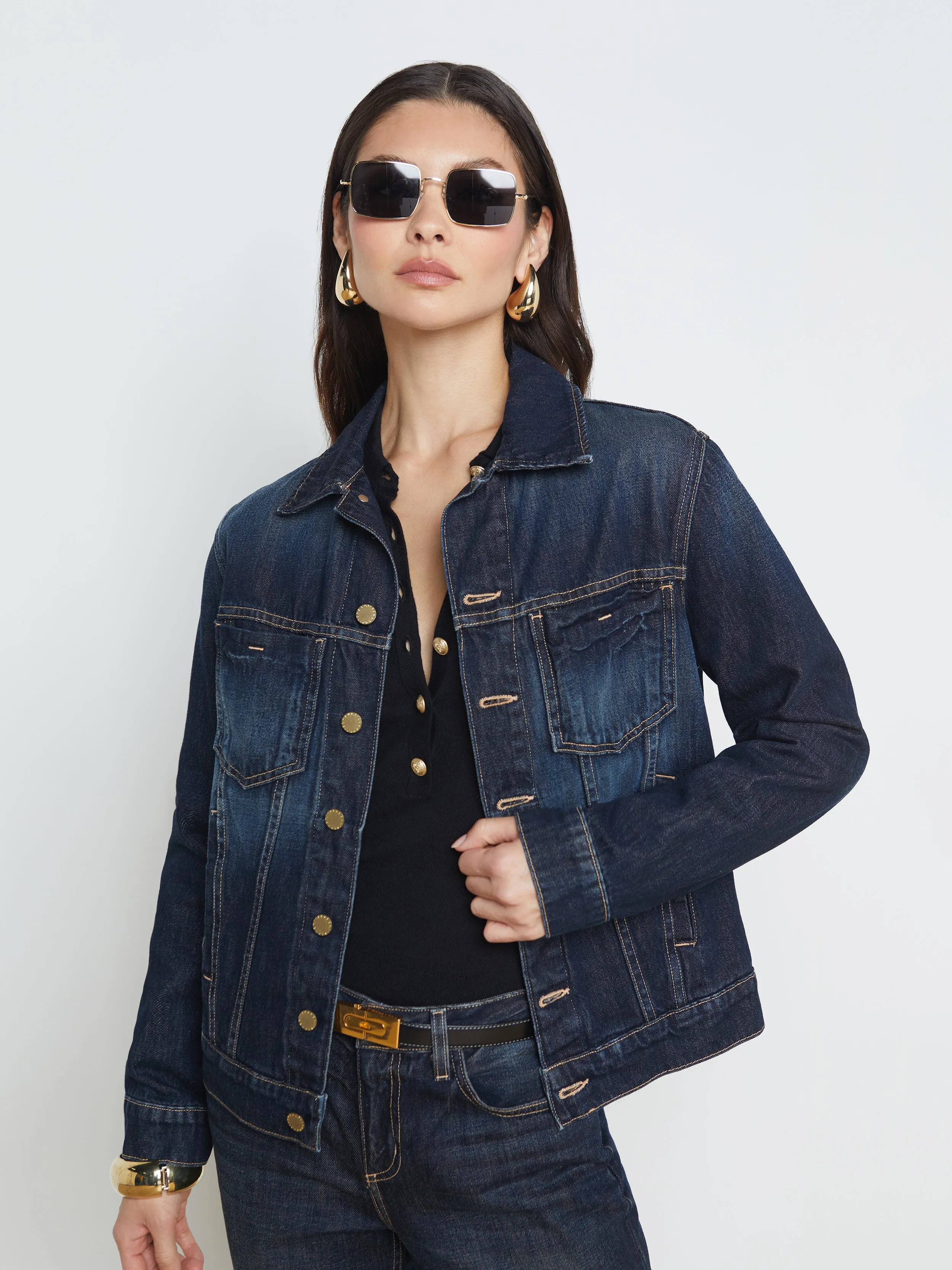 Mack Oversized Denim Jacket