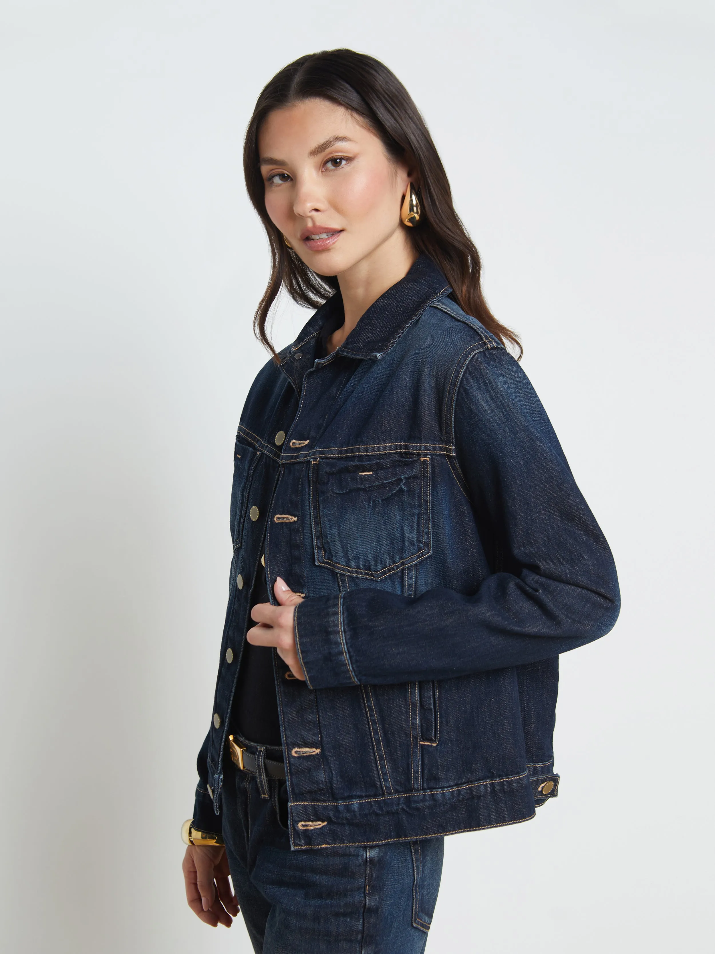 Mack Oversized Denim Jacket