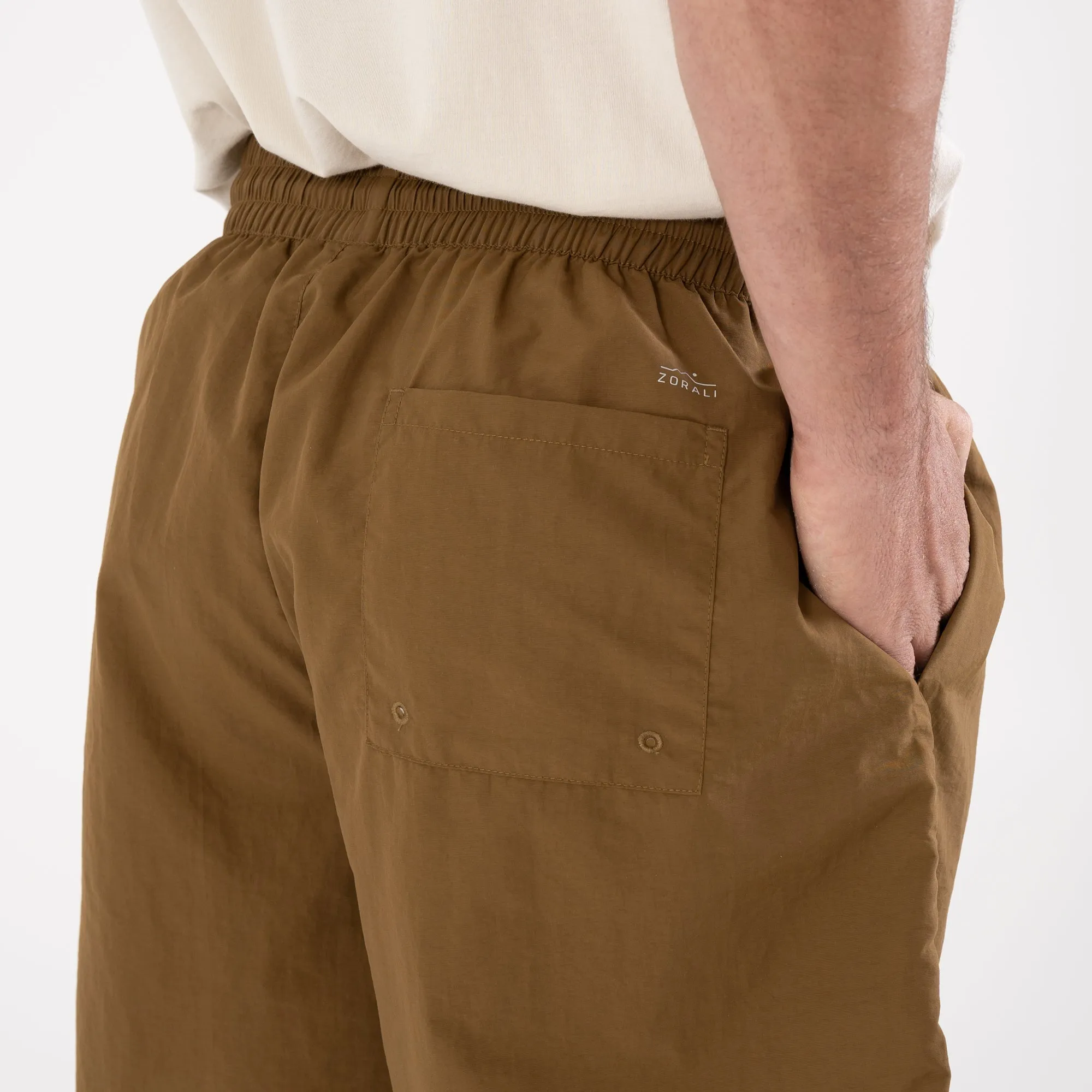 Mens Rugged Recycled Short Tobacco