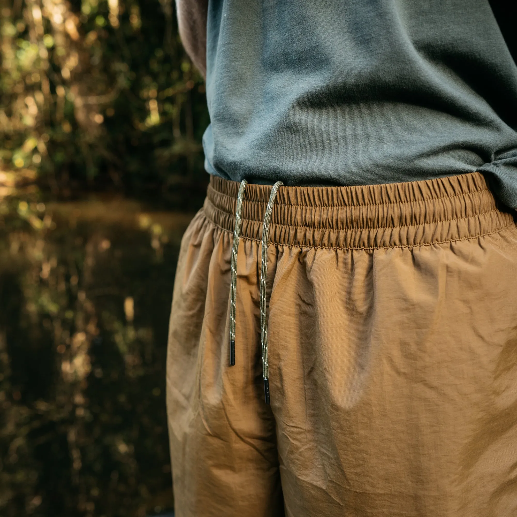 Mens Rugged Recycled Short Tobacco